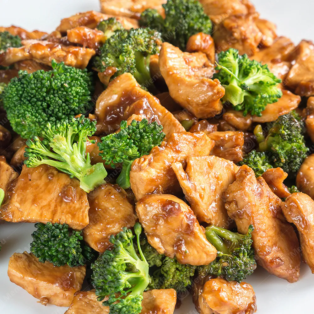 Chicken and broccoli stir-fry in brown sauce at Chopsticks House Limited, a Chinese Restaurant in Springfield